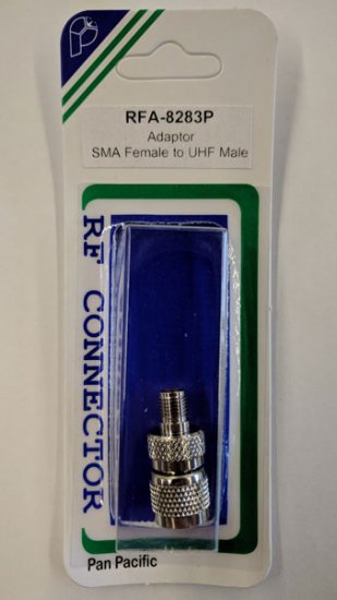 SMA Jack to Mini-UHF Plug Adapter