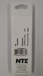 5 Amp (MDL) Glass Fuse (5Pk) Slow Blow 6x30mm