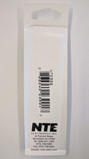 NTE558 Si, Rectifier, Gen Purp, Fast Recovery, 1500V, 0.5A 500NS