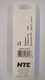 15 Amp (GDA-V) Axial Ceramic Fuse (5Pk) Fast Acting 5x20mm