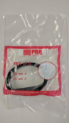 FRX17.0 Flat Rubber Belt 17.0" IC, .315" CS, .045" WallThickness