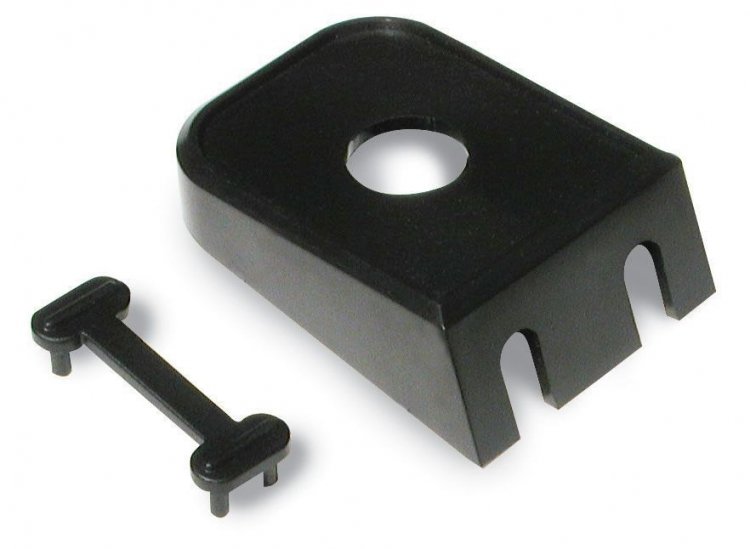 Modular Switch Bracket .50\" Dia. Hole (2Pk)