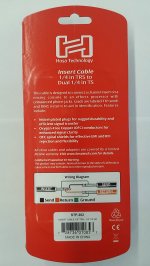 6.6Ft (2m) Insert Cable 1/4in TRS to Dual 1/4in TS