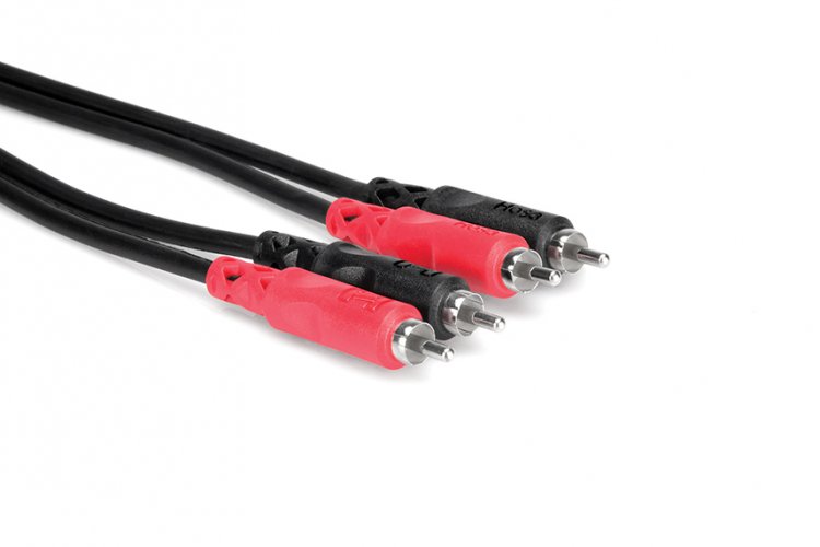 19.8Ft (6M) Stereo Interconnect Cable Dual RCA to Same