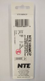 NTE185MCP Matched Complementary Pair of NTE184 and NTE185