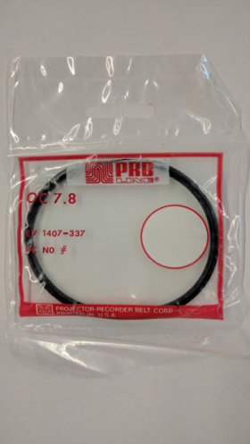OC7.8 Round Rubber Belt 7.8" IC, .139" Cross Section