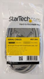 6Ft Straight Through DB25 Serial/Parallel Cable - M/F