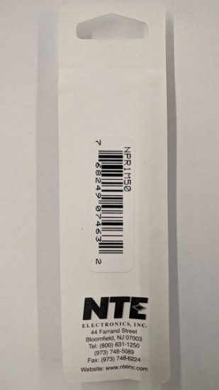 1uf 50V Non-Polar Radial Lead Electrolytic Capacitor