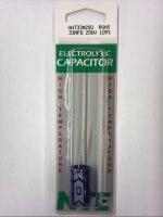 33uf 250V 105°C Radial Lead Electrolytic Capacitor