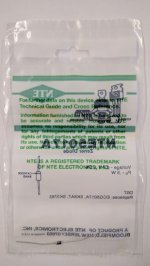 NTE5017A Zener Diode 8.7V 1/2W, DO35
