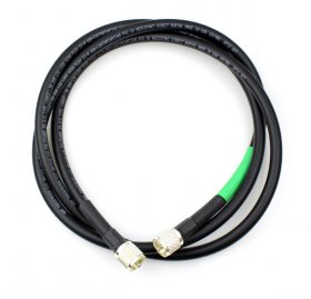 6Ft ABR400-UF Ultra Flex Cable, Silver PL-259 UHF Plug/Plug