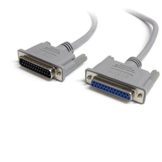 6Ft Straight Through DB25 Serial/Parallel Cable - M/F
