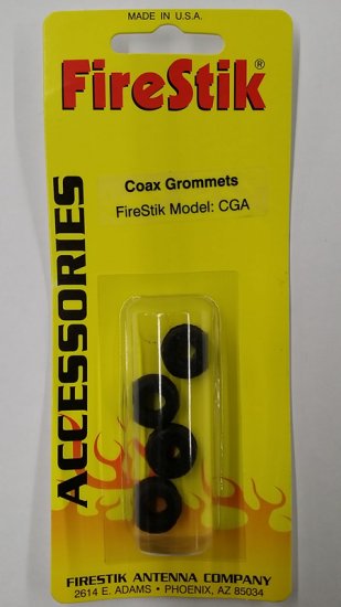 Coax Grommets (4Pk) 3/8"