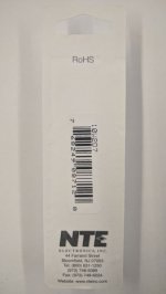 2.7 Ohm 10W Cerment Power Wirewound Resistor (2Pk) 5% Tolerance