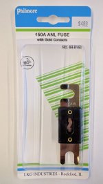 150A ANL Fuse With Gold Contacts