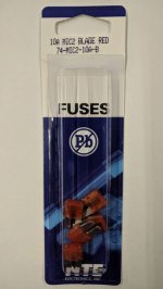 10 Amp Red (ATR) Micro2-Blade Fuse 32V (5Pk)