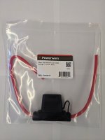 Maxi Style Inline Fuse Holder (Gauge: 8, Color: Red)