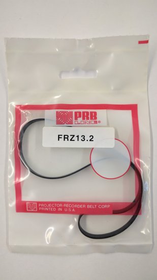 FRZ13.2 Flat Rubber Belt 13.2\" IC, .235\" CS, .031\" WallThickness