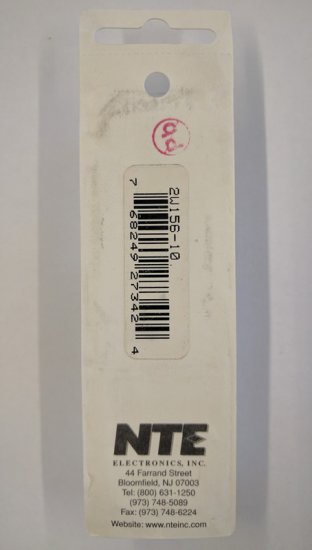 560 Ohm 2 Watt Metal Oxide Film Resistor (10Pk) 2% Tolerance