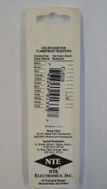 6.2 Ohm, 1/8W, 2% Metal Film Flameproof Resistor (6Pk)