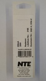 0.2 Amp (200mA) GDA-V Axial Ceramic Fuse (5Pk) FastActing 5x20mm