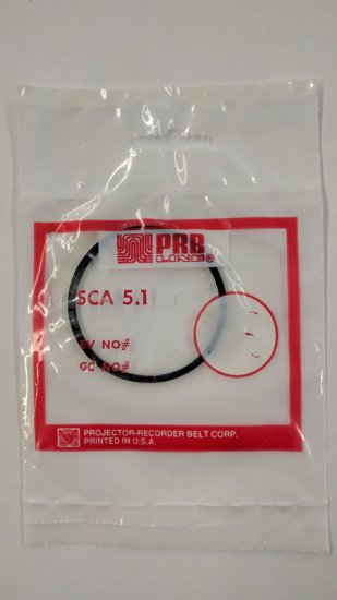 SCA5.1 Square Belt 5.1\" IC, .078\" CS, .078\" Wall Thickness