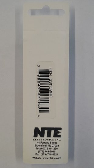 0.33uf 50V Axial Lead Electrolytic Capacitor