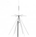 Comet DS-150S Wide Band Discone Antenna 25-1.3GHz w/60' RG-58A/U