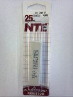 0.20 Ohm 25W Cermet Power Wirewound Resistor 5% Tolerance