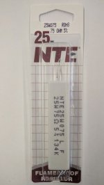 75 Ohm 25W Cermet Power Wirewound Resistor 5% Tolerance