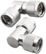 90° RF Adapter N Plug to N Plug