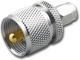 UHF Plug (PL-259) to SMA Plug Adapter