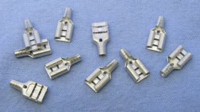 Quick Connect Female Non-Insulated 16-14Awg 0.250" (15Pk)