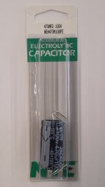 470uf 100V Axial Lead Electrolytic Capacitor
