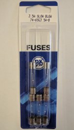 3.5 Amp (MDL) Glass Fuse (5Pk) Slow Blow 6x30mm