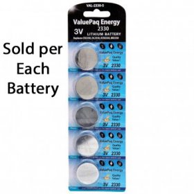 CR2330 ValuePaq Energy 3V Lithium Coin Cell Battery