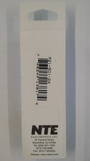 Relay SPDT 1A 24VDC PC Board Mount