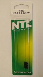 NTE592 Diode, Si, 200V, 0.2A, 50NS, SOT-23 Surface Mount (3Pk)