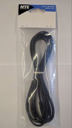 Female DC Connector 5.5/2.1mm 10' Cable