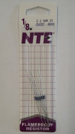 2.2 Ohm, 1/8W, 2% Metal Film Flameproof Resistor (6Pk)