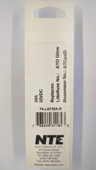 30 Amp Green (ATC) Lighted Blade Fuse 32V (5Pk) Fast Acting