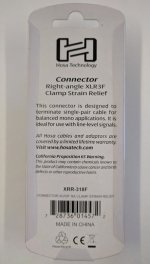 Connector, Right-angle XLR3F