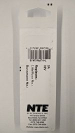 3 Amp Violet (APS) Low Profile Mini-Blade Fuse 32V (5Pk)