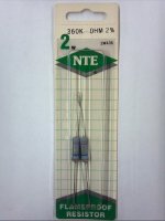 360K Ohm 2 Watt Metal Oxide Film Resistor (2Pk) 2% Tolerance