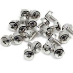 50 Pkg M6 Mounting Screws for Server Rack Cabinet