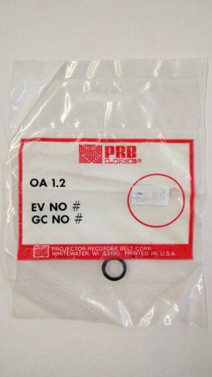 OA1.2 Round Rubber Belt 1.2\" IC, .07\" Cross Section