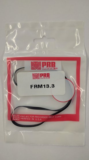FRM13.3 Flat Rubber Belt 13.3\" IC, .205\" CS, .031\" WallThickness