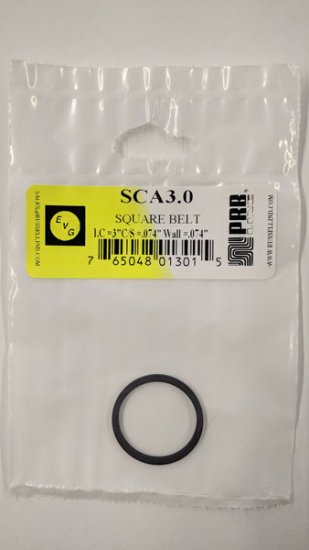 SCA3.0 Square Belt 3.0\" IC, .074\" CS, .074\" Wall Thickness