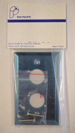 Dual Port Stainless Wall Plate For Square XLR