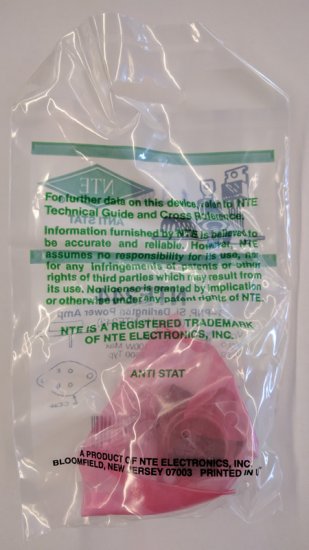 NTE244 T-PNP, Si, Darlington Power Amp (Compl to NTE243)